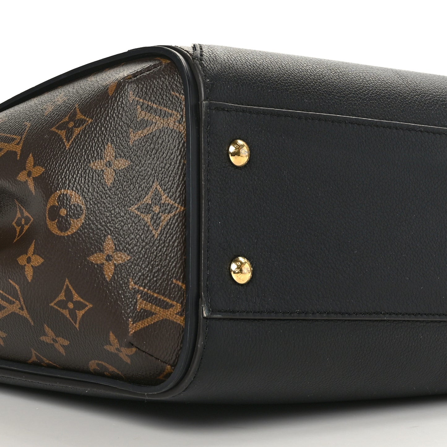 Calfskin Monogram Kimono Tote Black