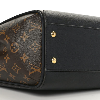Louis Vuitton Calfskin Monogram Kimono Tote Black 8 of 9