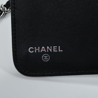 Chanel Iridescent Caviar Quilted Crossbody iPad Holder Black 8 of 8