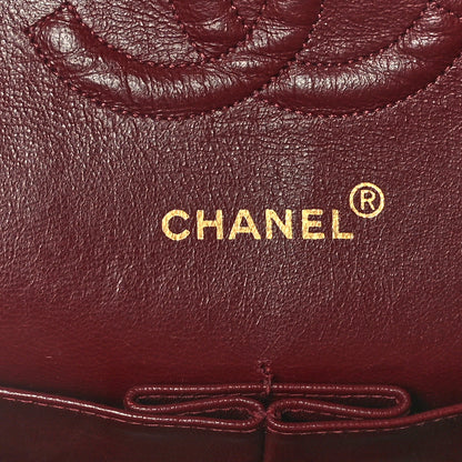 Chanel Lambskin Quilted Medium Double Flap Black 6 of 9