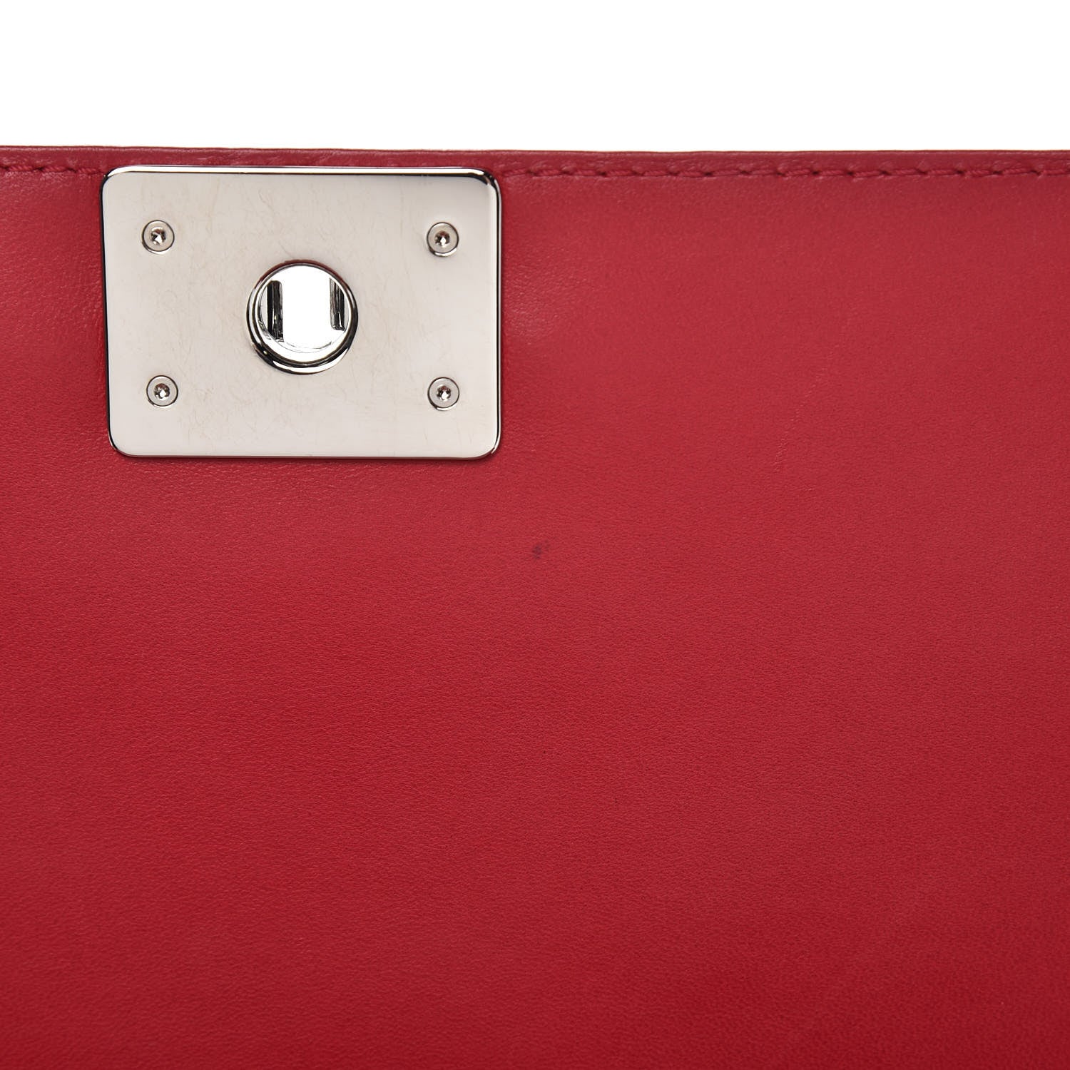 Chanel Lambskin Perforated New Medium Boy Flap Red 13 of 14