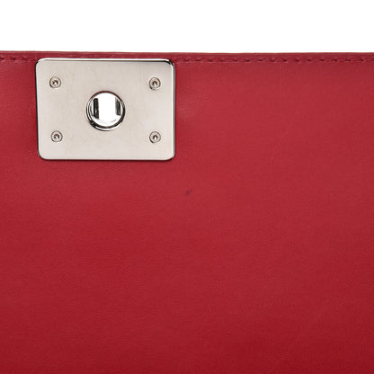 Chanel Lambskin Perforated New Medium Boy Flap Red 13 of 14