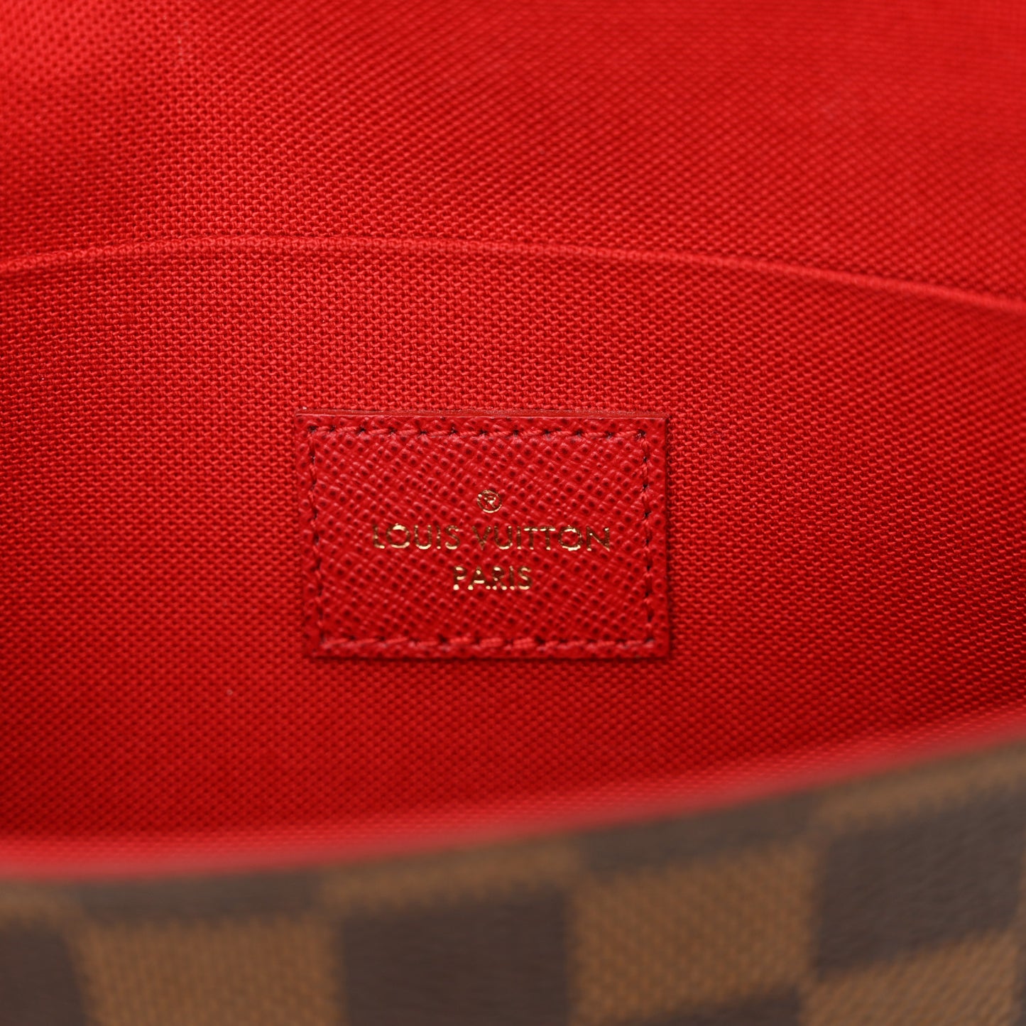 Damier Ebene Pochette Felicie Chain Wallet