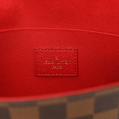Louis Vuitton Damier Ebene Pochette Felicie Chain Wallet 7 of 13
