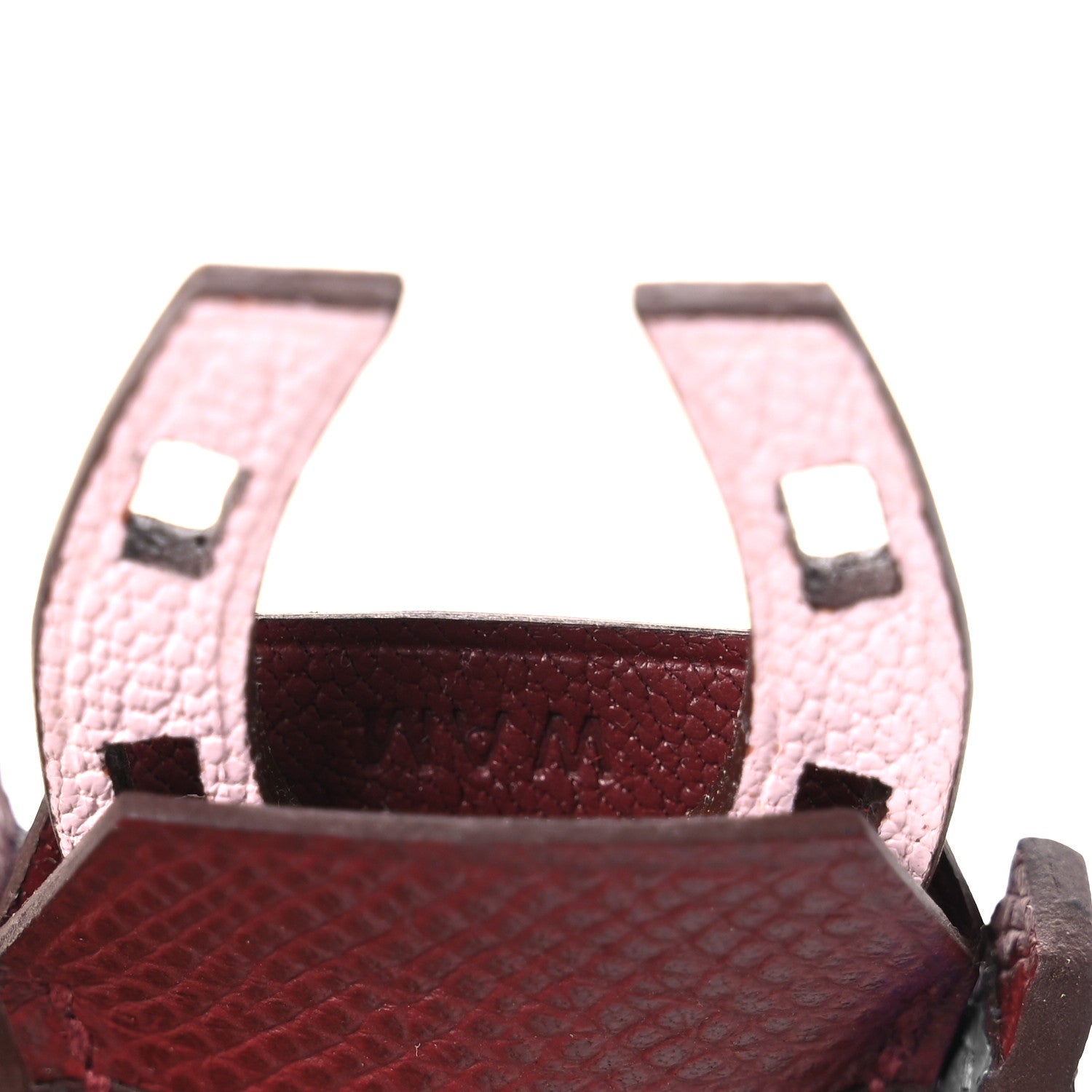 Hermes Epsom Chevre Mysore Artificer Bag Charm Rouge H Rose Shocking Bleu Navy Bleu Hydra Rouge Sellier 4 of 4