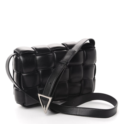 Bottega Veneta Nappa Maxi Intreccio Padded Cassette Crossbody Bag Black 3 of 9