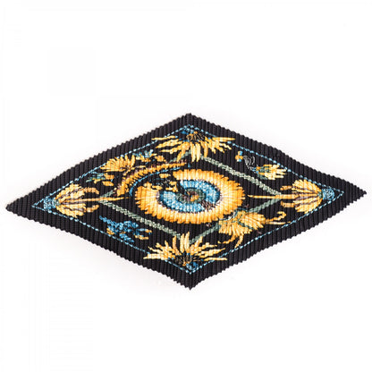 Hermes Silk Plisse Brazil Scarf 90 1 of 5