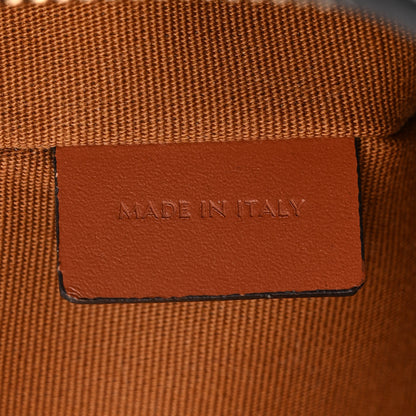 Celine Triomphe Canvas Calfskin Ava Shoulder Bag Tan 7 of 12