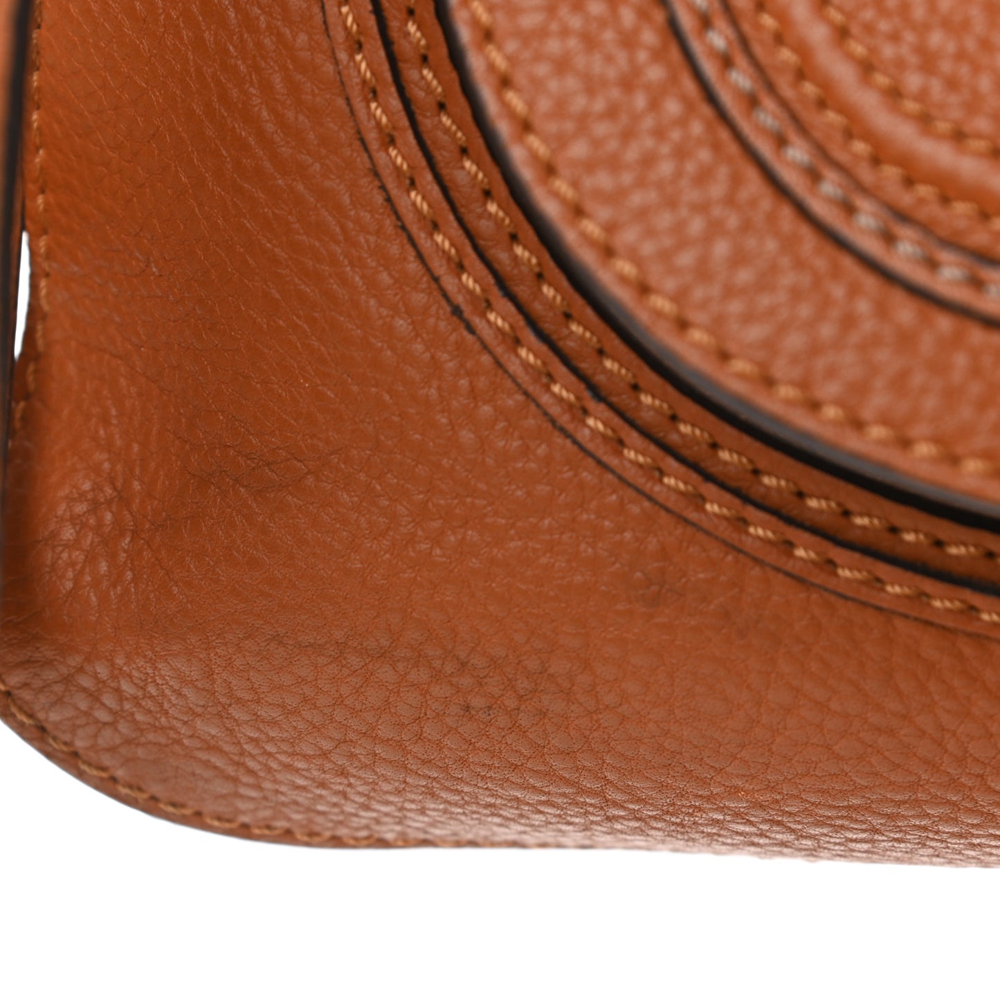 Calfskin Medium Marcie Satchel Tan