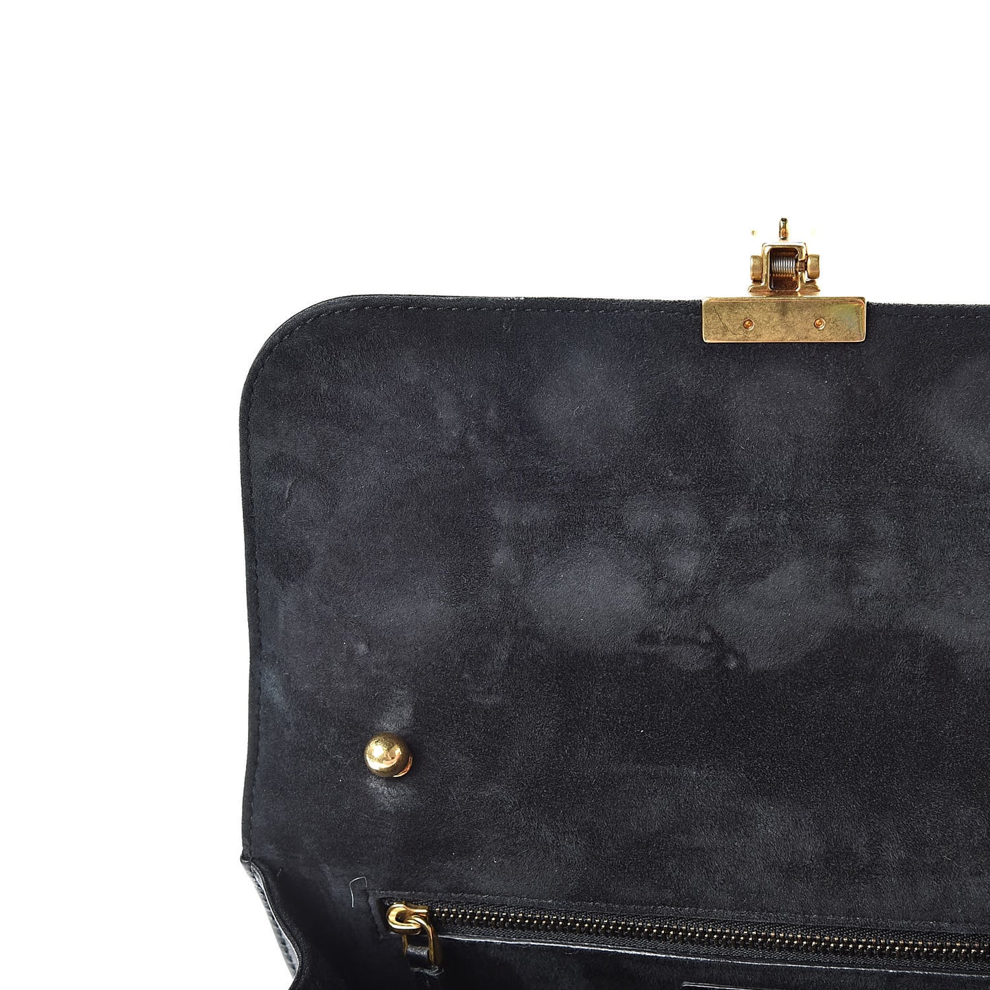 Lambskin Cannage Studded Large Dioraddict Flap Bag Black