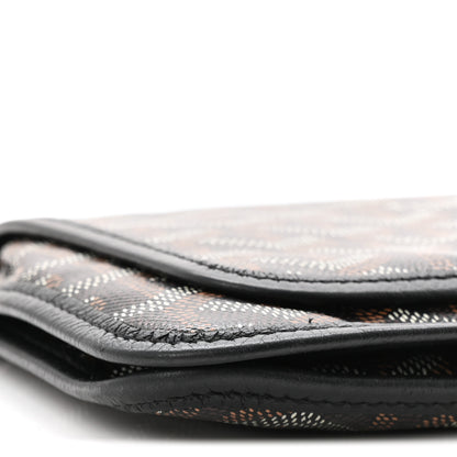 Goyard Goyardine Plumet Wallet Clutch Black 14 of 19