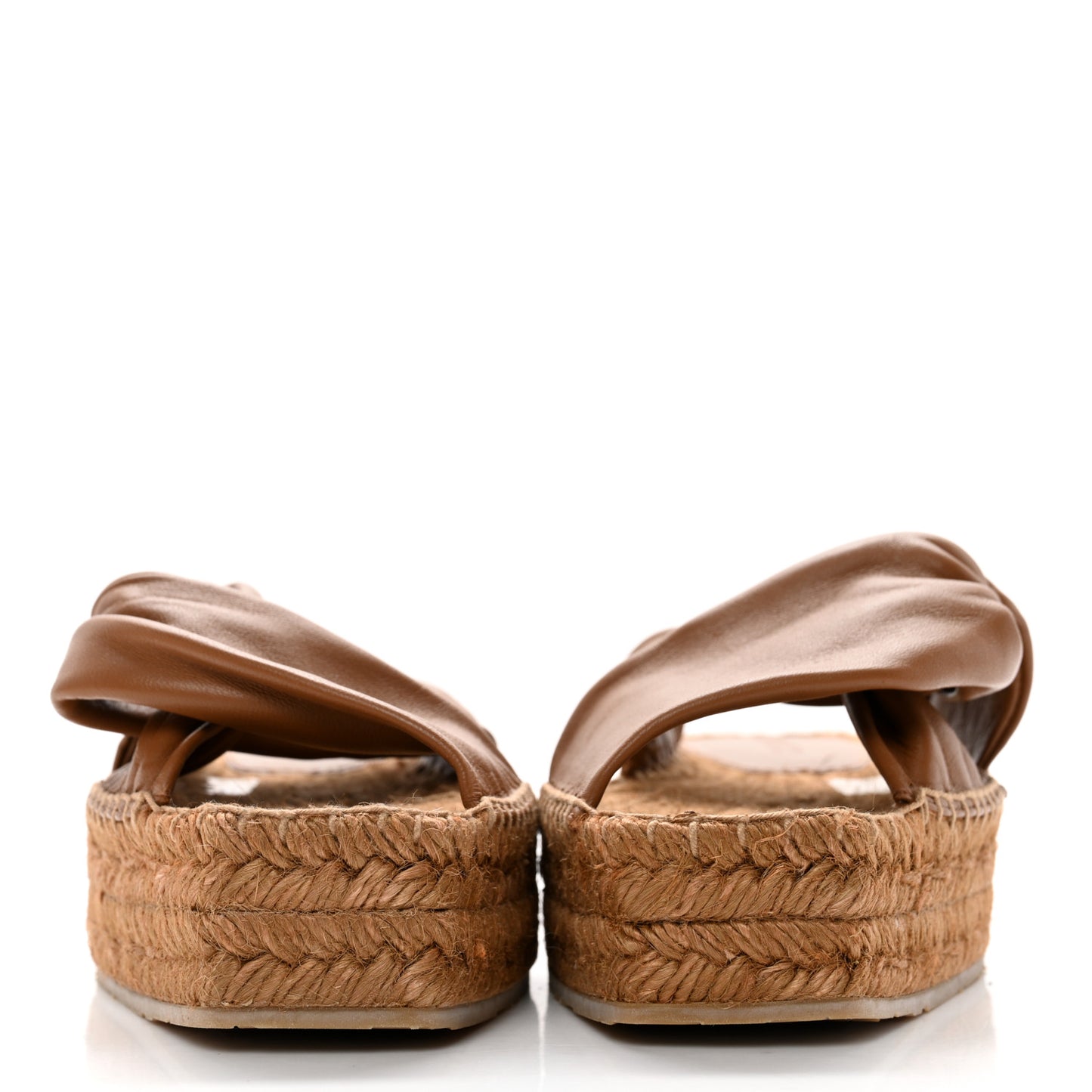 Nappa Daja 45 Espadrille Sandals 40 Cuoio