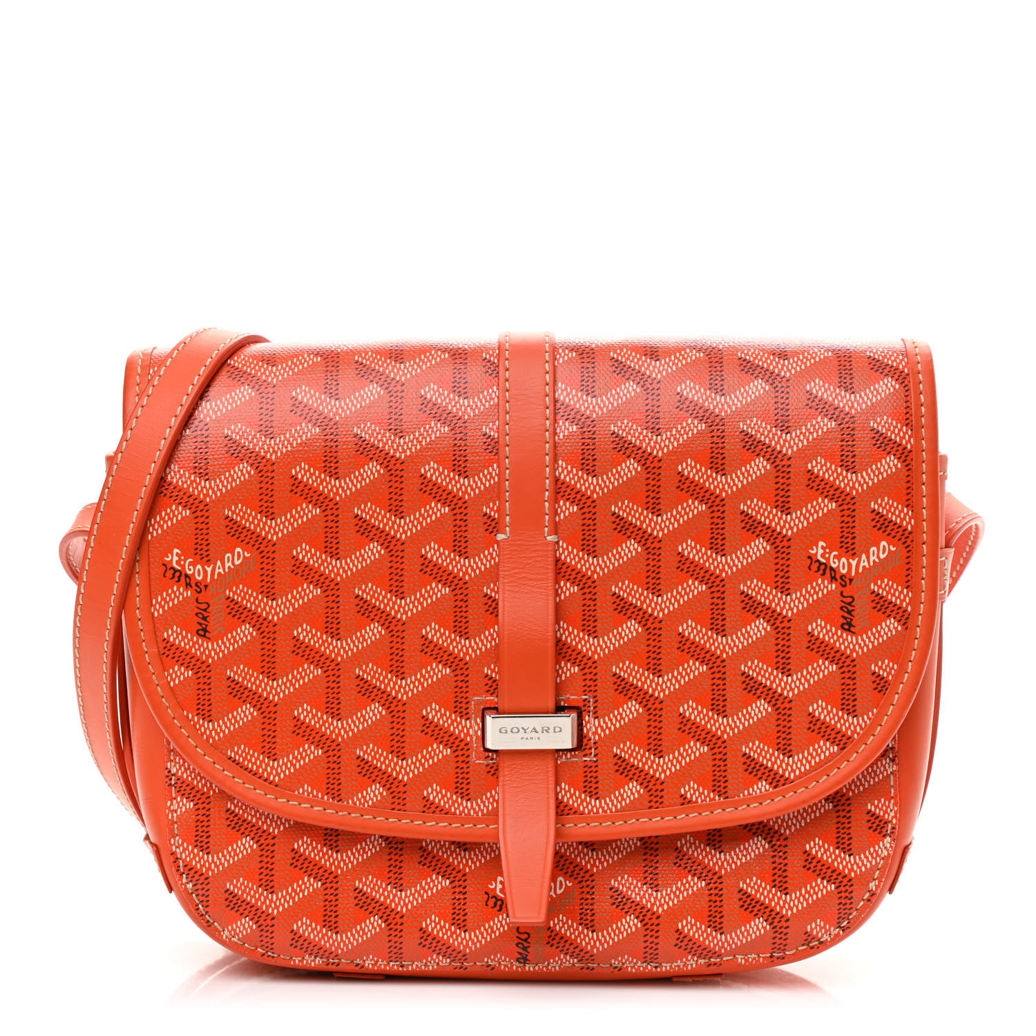 Goyard Goyardine Belvedere II PM Messenger Bag Orange 1 of 9