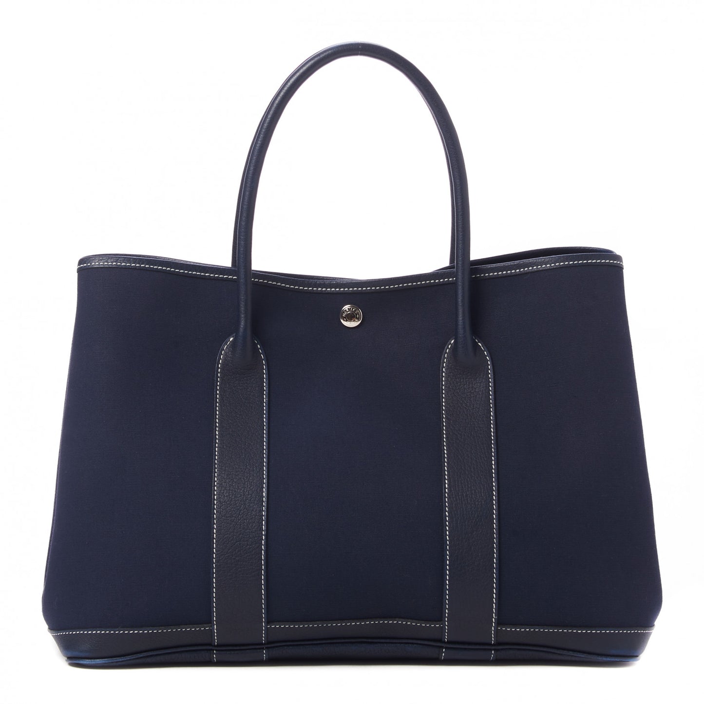 Toile Negonda Garden Party Tote 36 MM Bleu Marine