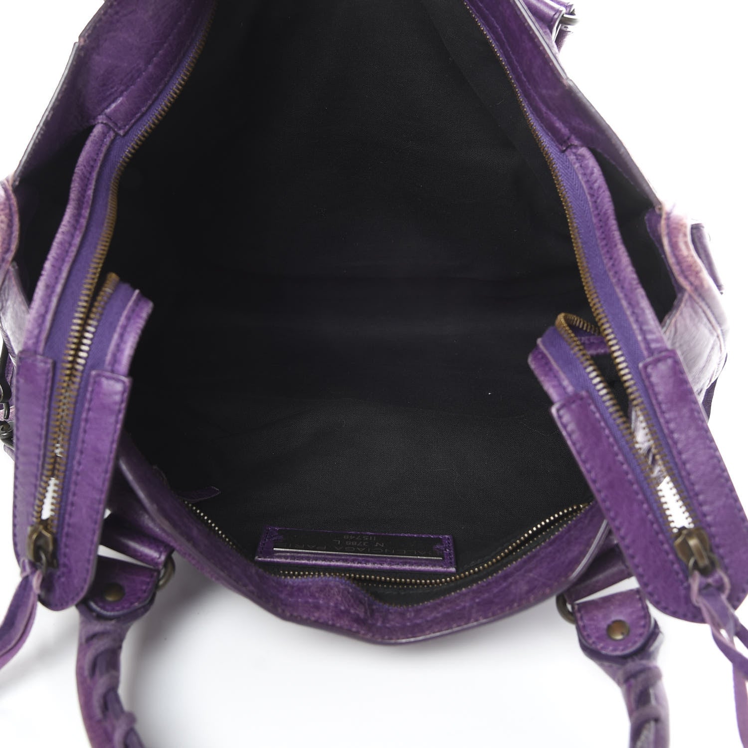Balenciaga Agneau Classic Hardware City Dark Violet 5 of 19