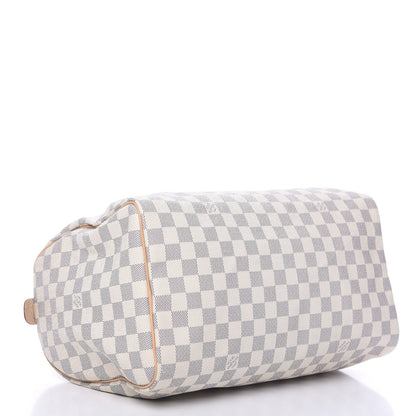 Louis Vuitton Damier Azur Speedy 35 3 of 10
