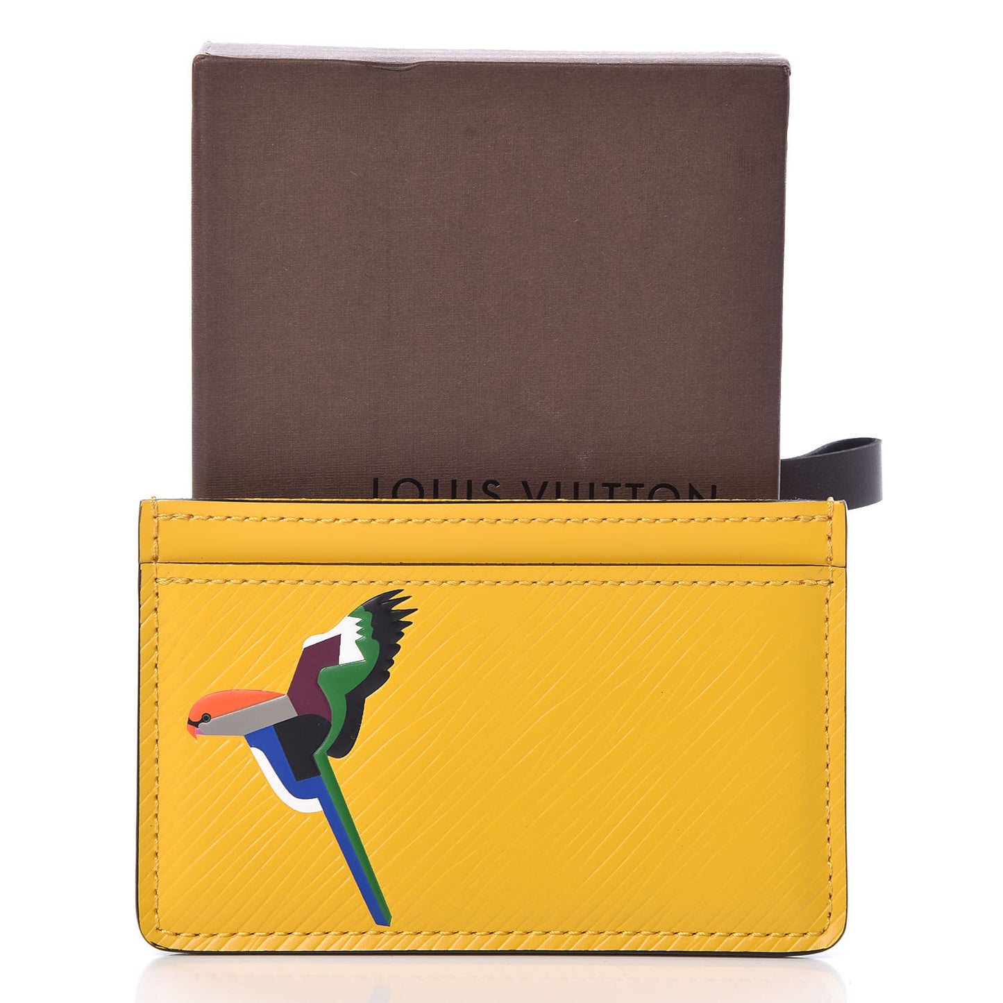 Epi Early Bird Card Holder Jonquille