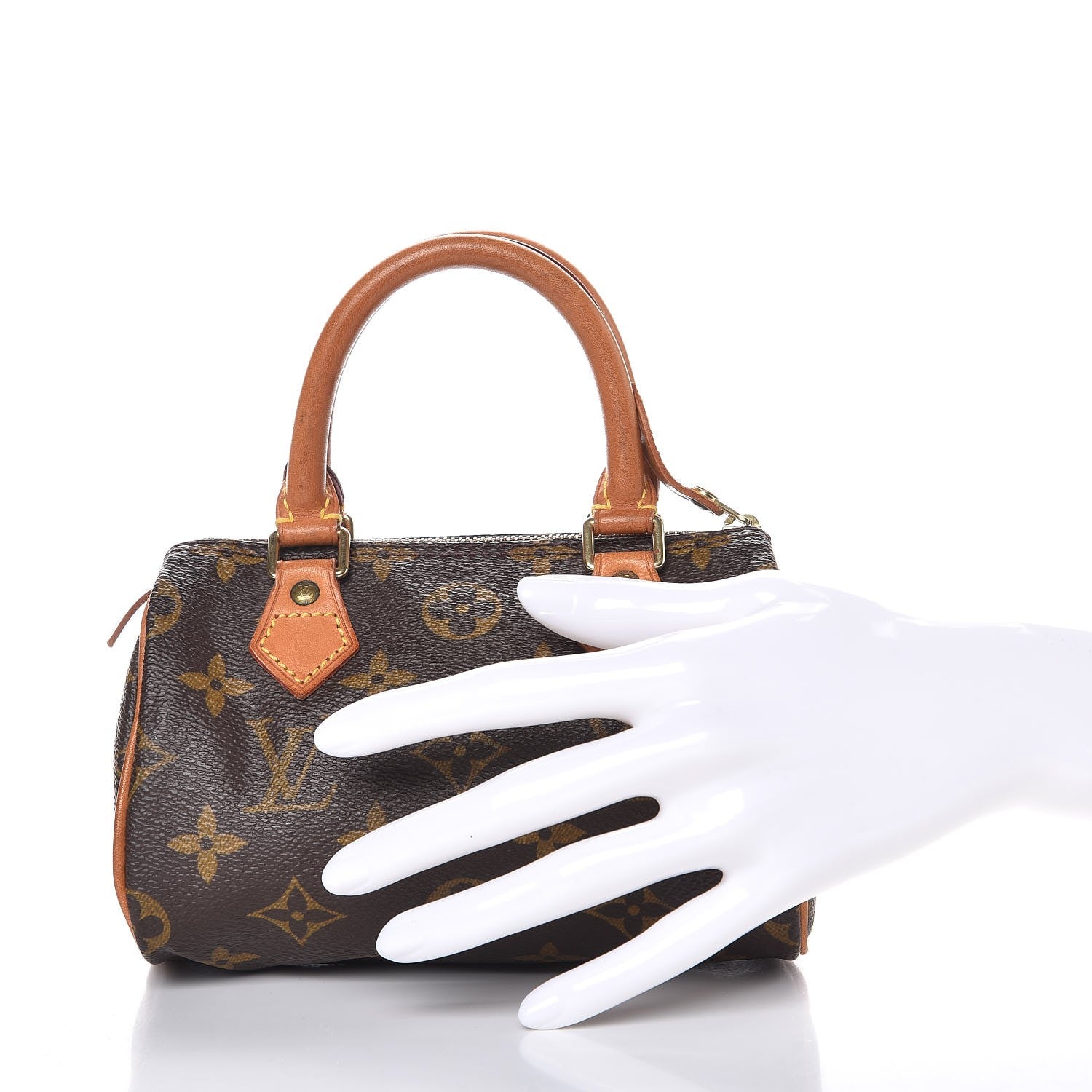 Louis Vuitton Monogram Mini Sac HL Speedy 2 of 7