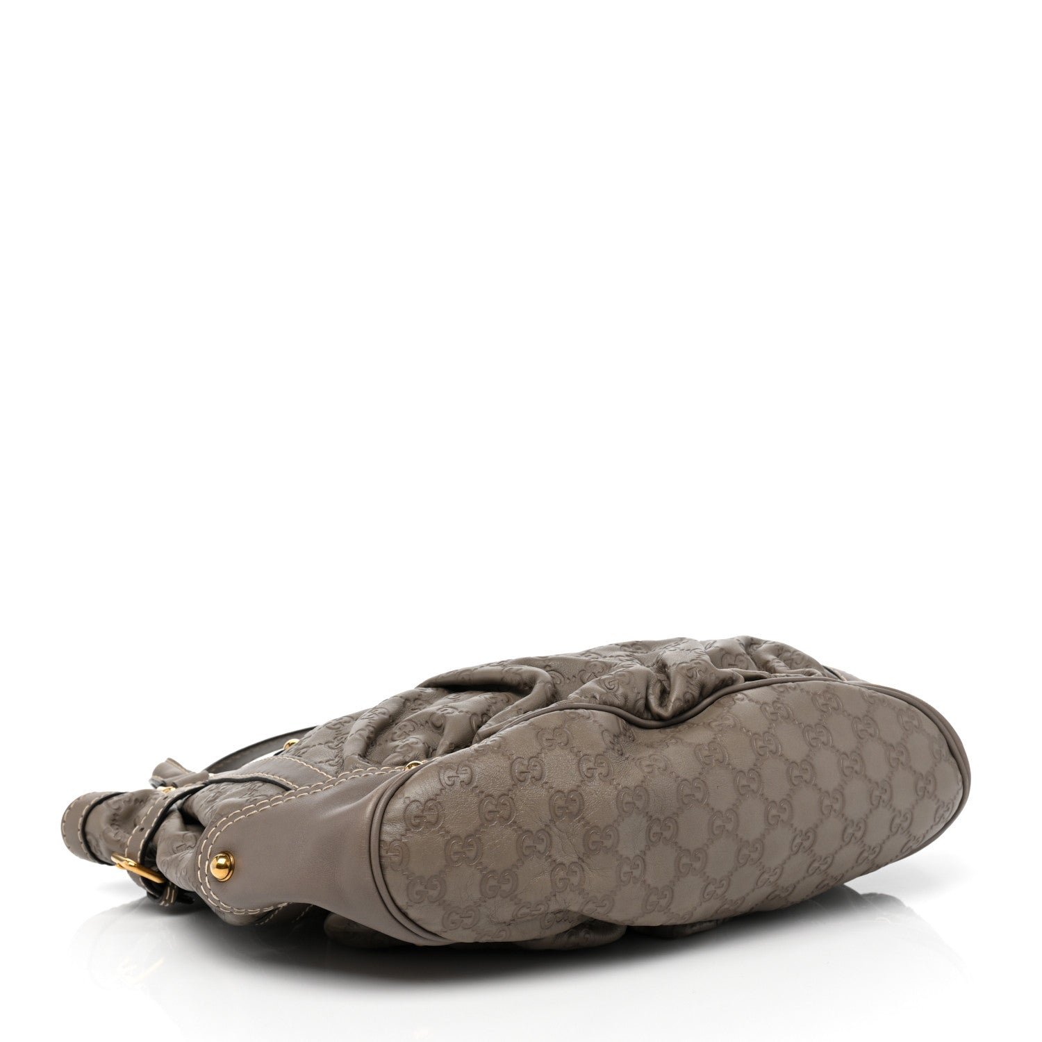 Gucci Guccissima Medium Jockey Tote Grey 4 of 10