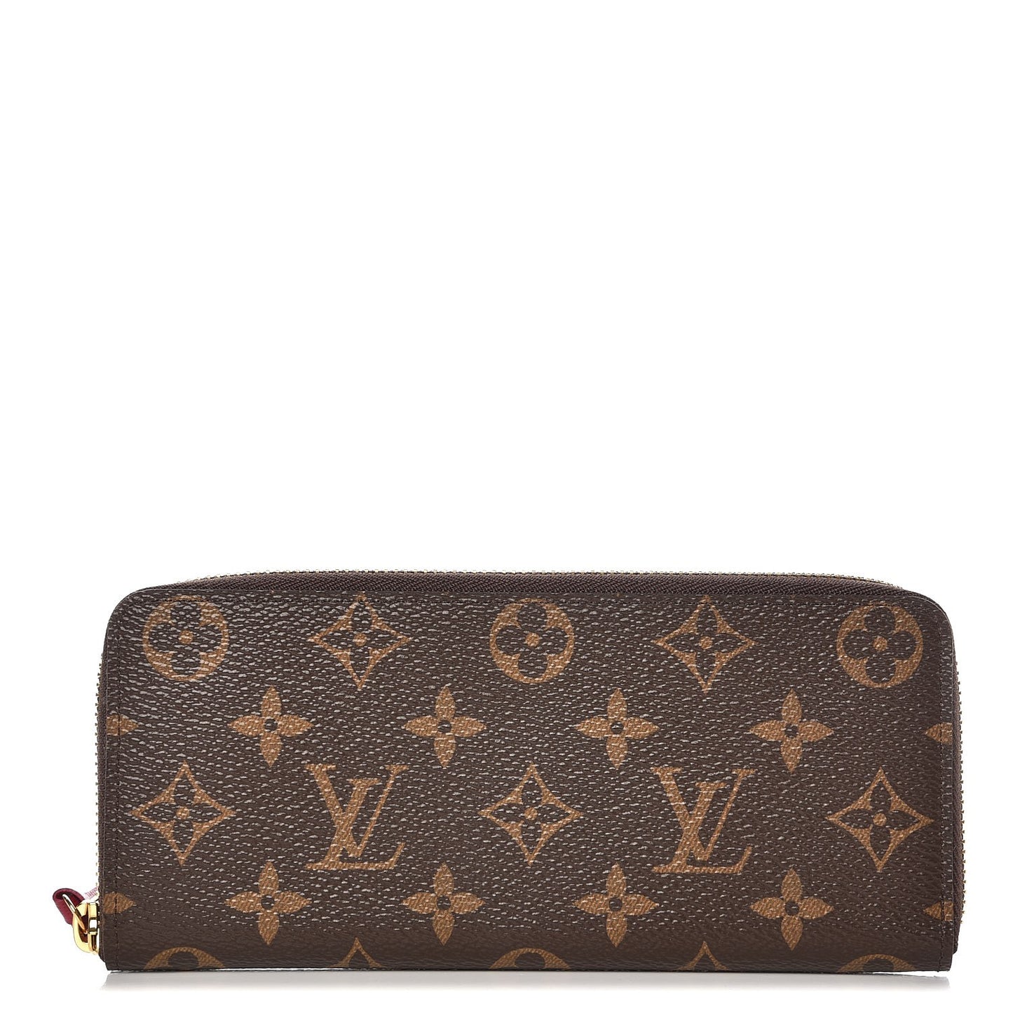 Monogram Clemence Wallet Fuchsia