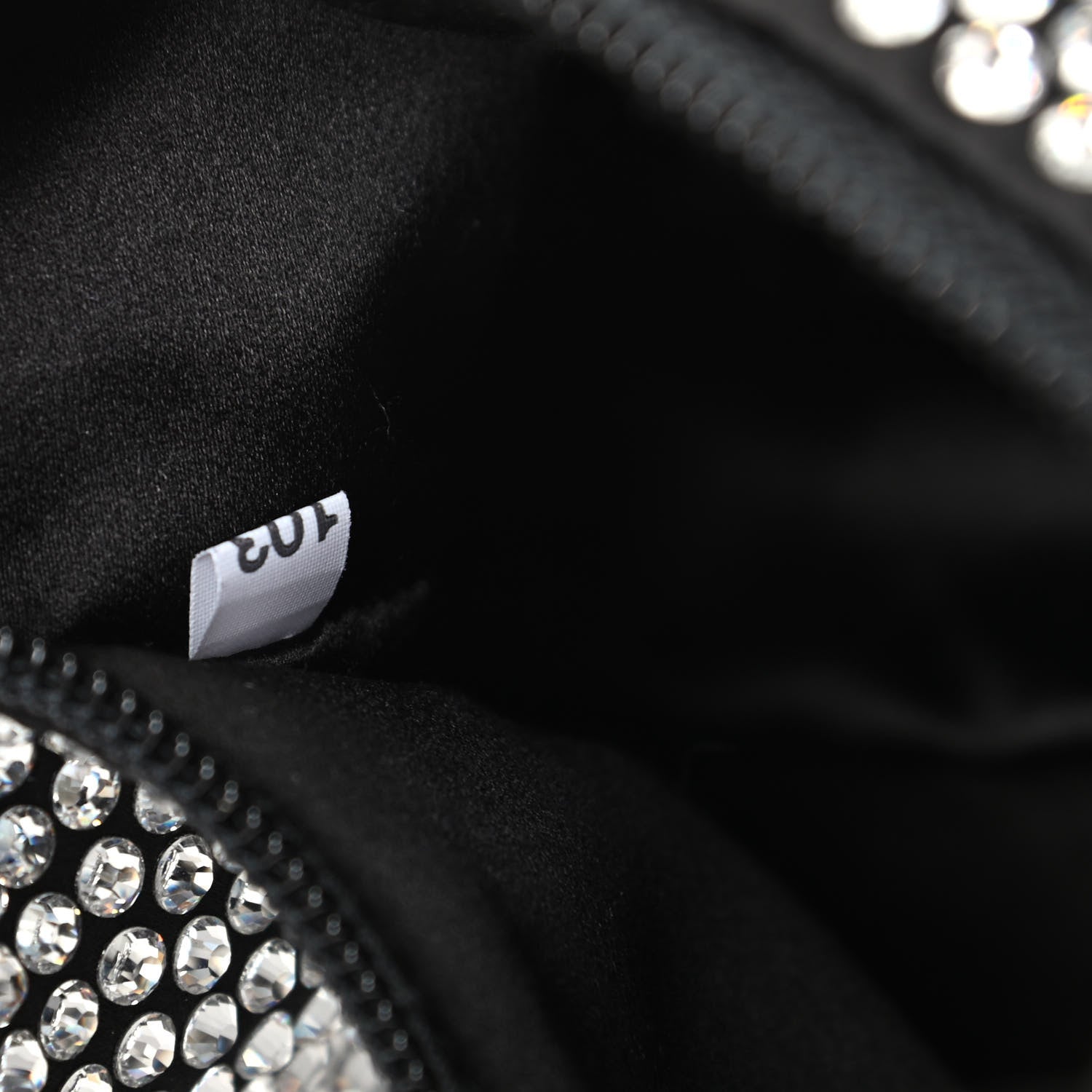 Prada Satin Crystal Mini Re-Edition 2000 Bag Cristal 10 of 11