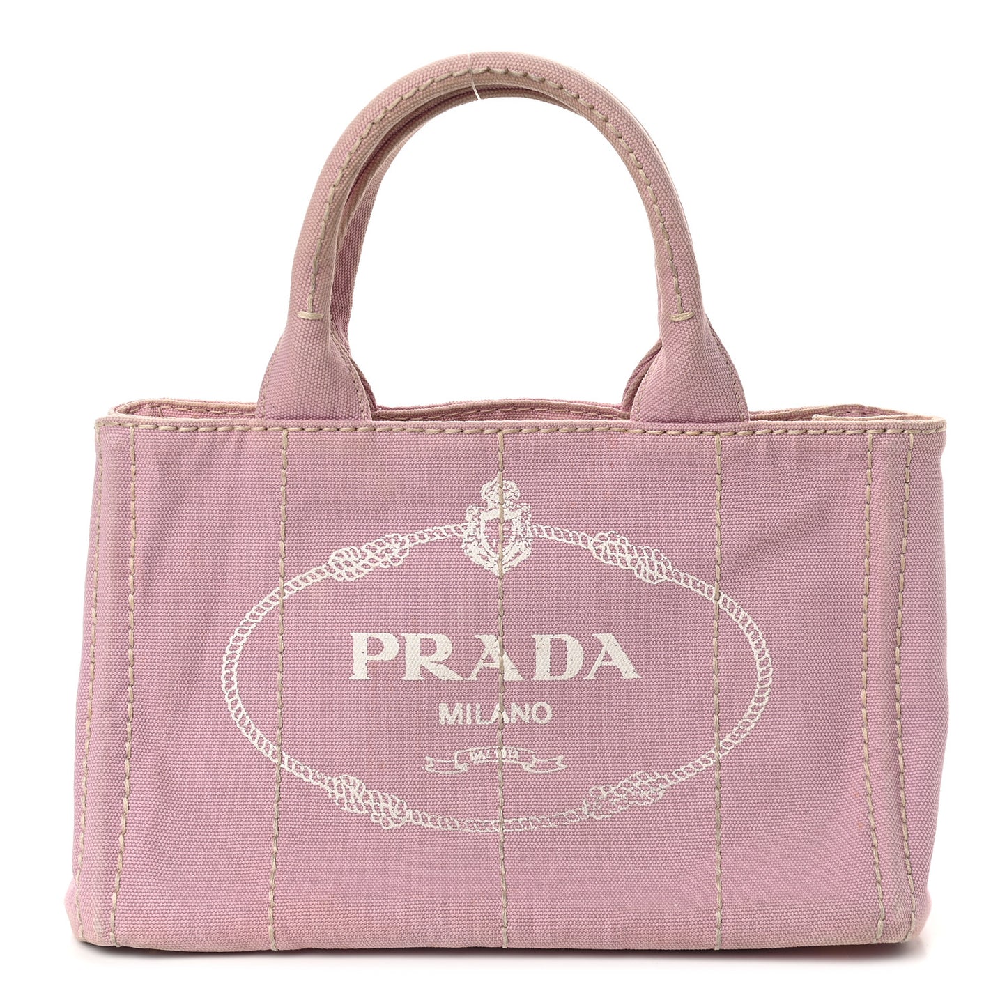 Canapa Small Logo Tote Alabastro