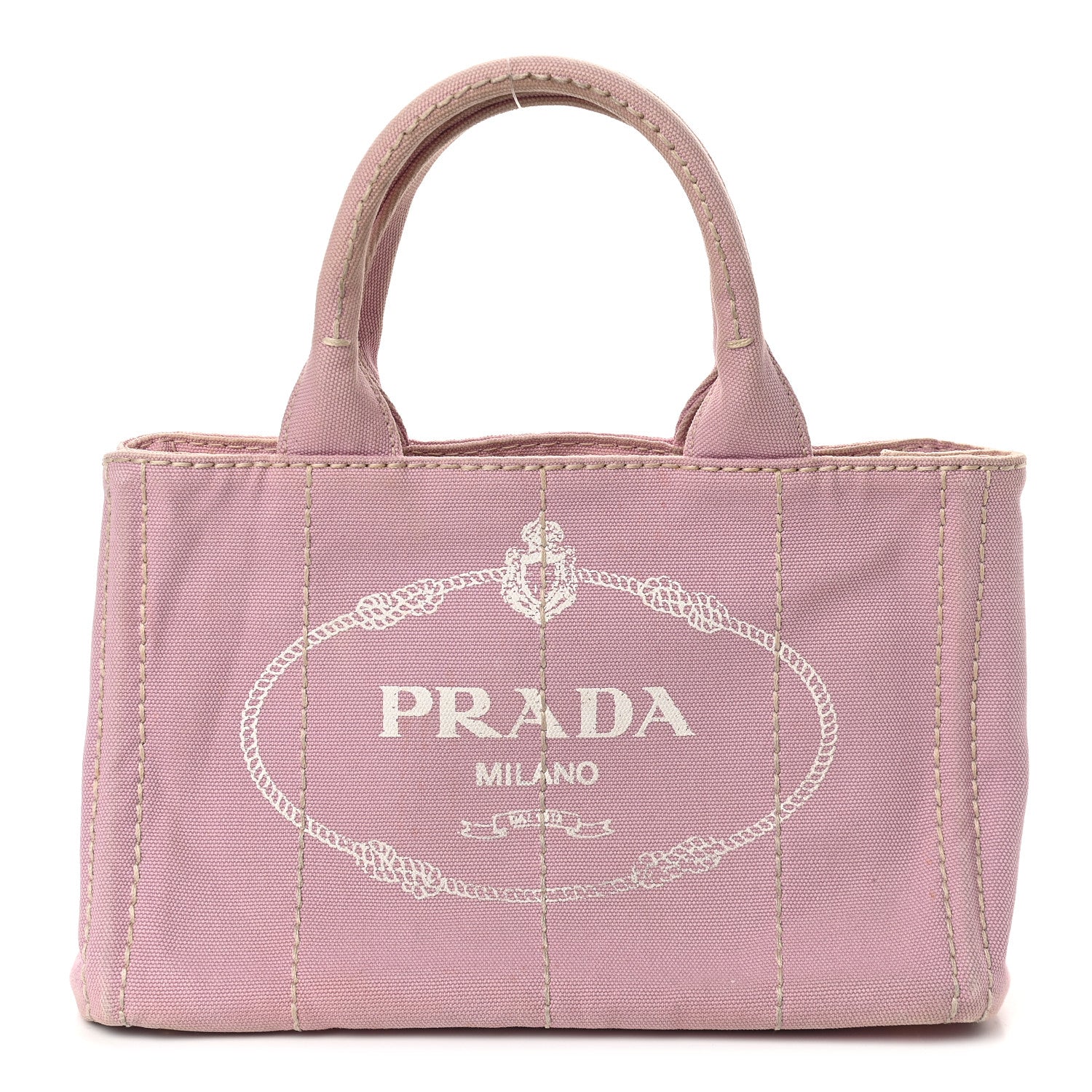 Prada Canapa Small Logo Tote Alabastro 1 of 10
