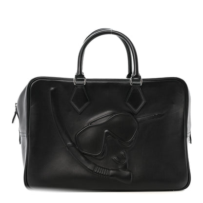 Hermes Evergrain Dr. No Plume 40 Black 1 of 12