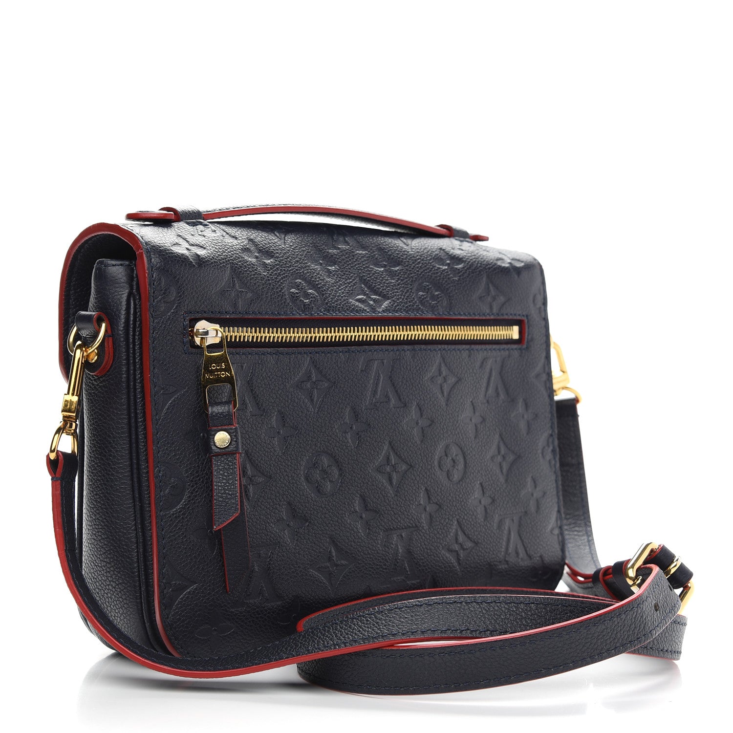 Louis Vuitton Empreinte Pochette Metis Marine Rouge 3 of 8