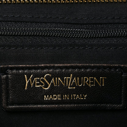 Saint Laurent Sheepskin Medium Cabas ChYc Grey 6 of 10