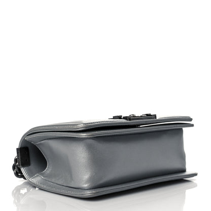 Chanel Galuchat Stingray Small Boy Flap Silver 4 of 11