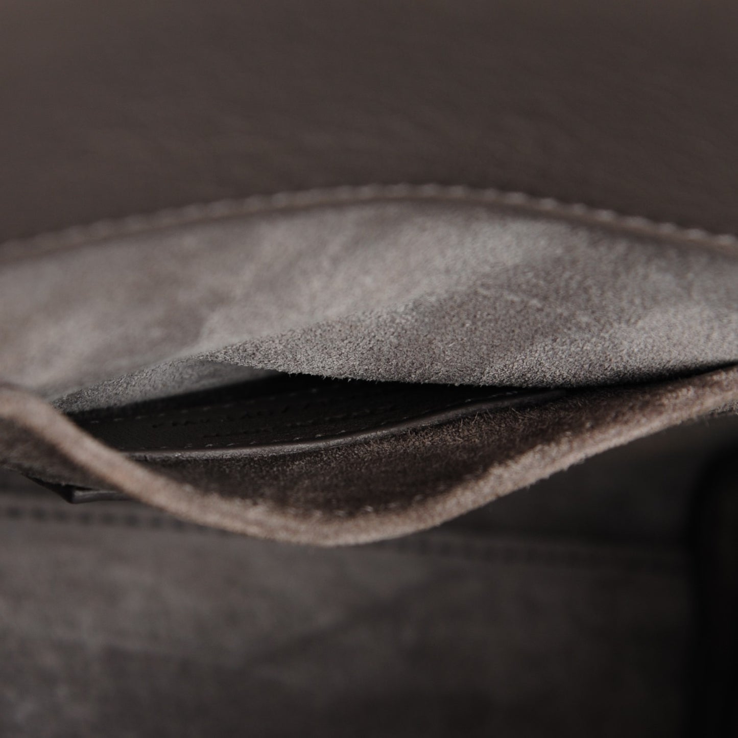 Calfskin Nano Sac De Jour Fog