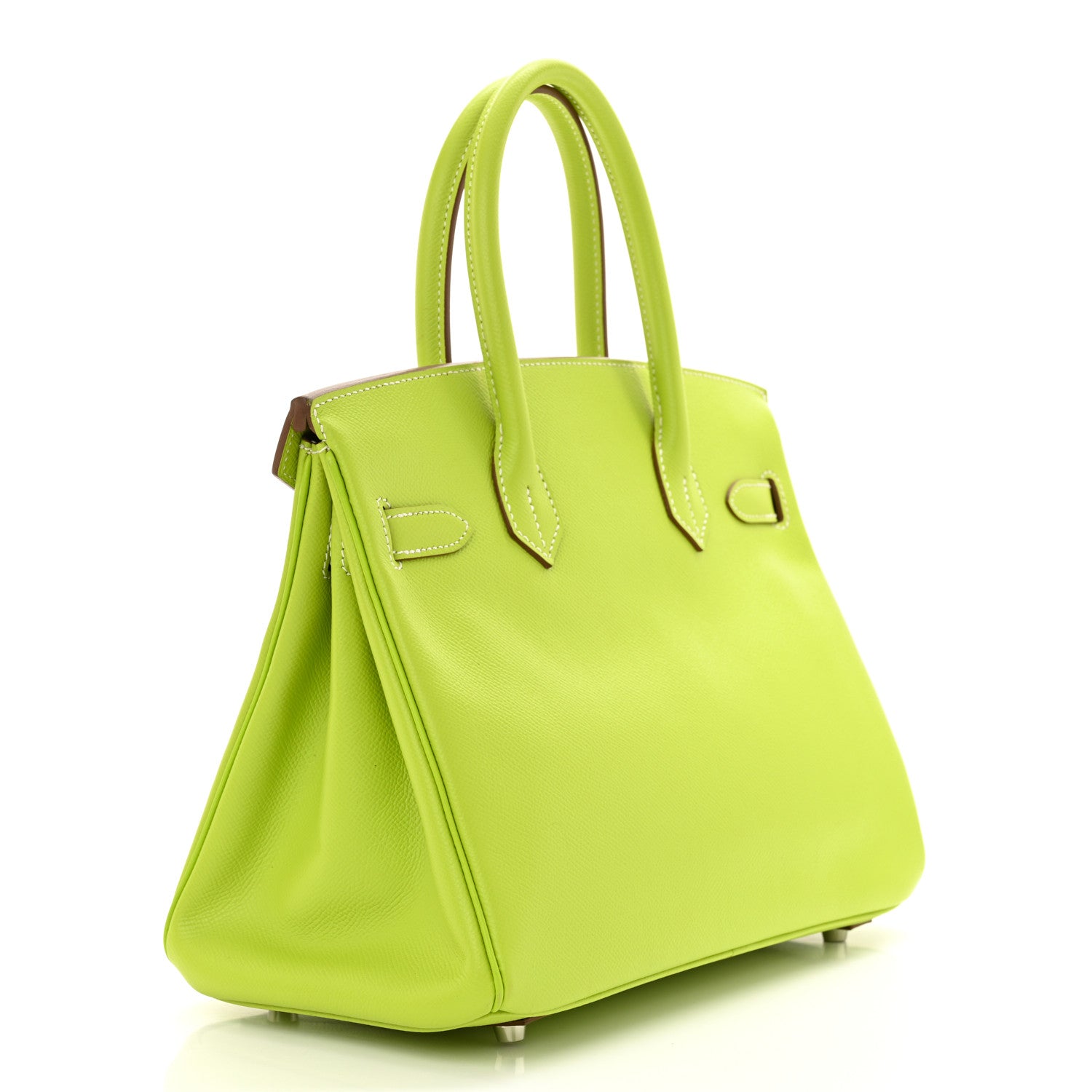 Hermes Epsom Candy Birkin 30 Kiwi Lichen 3 of 13