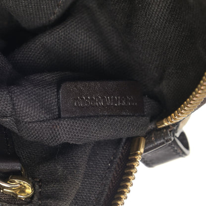 Burberry Haymarket Check Small Primrose Crossbody Bag Chocolate 7 of 10