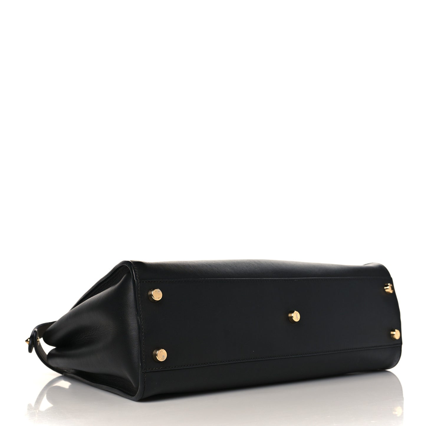 Vitello Tahiti Burro Large Peekaboo Iconic Essentially Satchel Black Corda