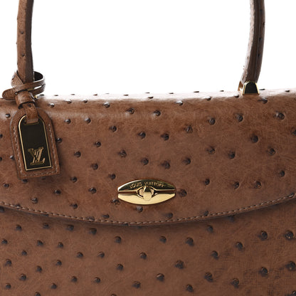 Louis Vuitton Ostrich Malesherbes 8 of 14