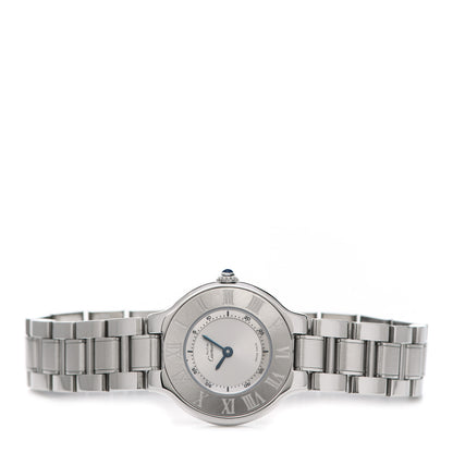Cartier Stainless Steel 28mm Must De 21 Quartz Watch 2 of 5