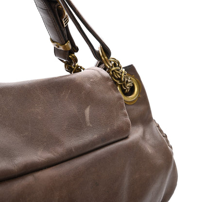 Bottega Veneta Nappa Intrecciato Napoli Shoulder Bag Pepe 3 of 18