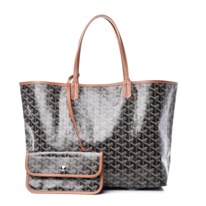 Goyard Goyardine Saint Louis PM Black Gold 1 of 9