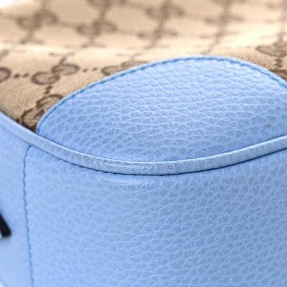 Gucci Monogram Mini Bree Messenger Bag Beige Mineral Blue 8 of 11