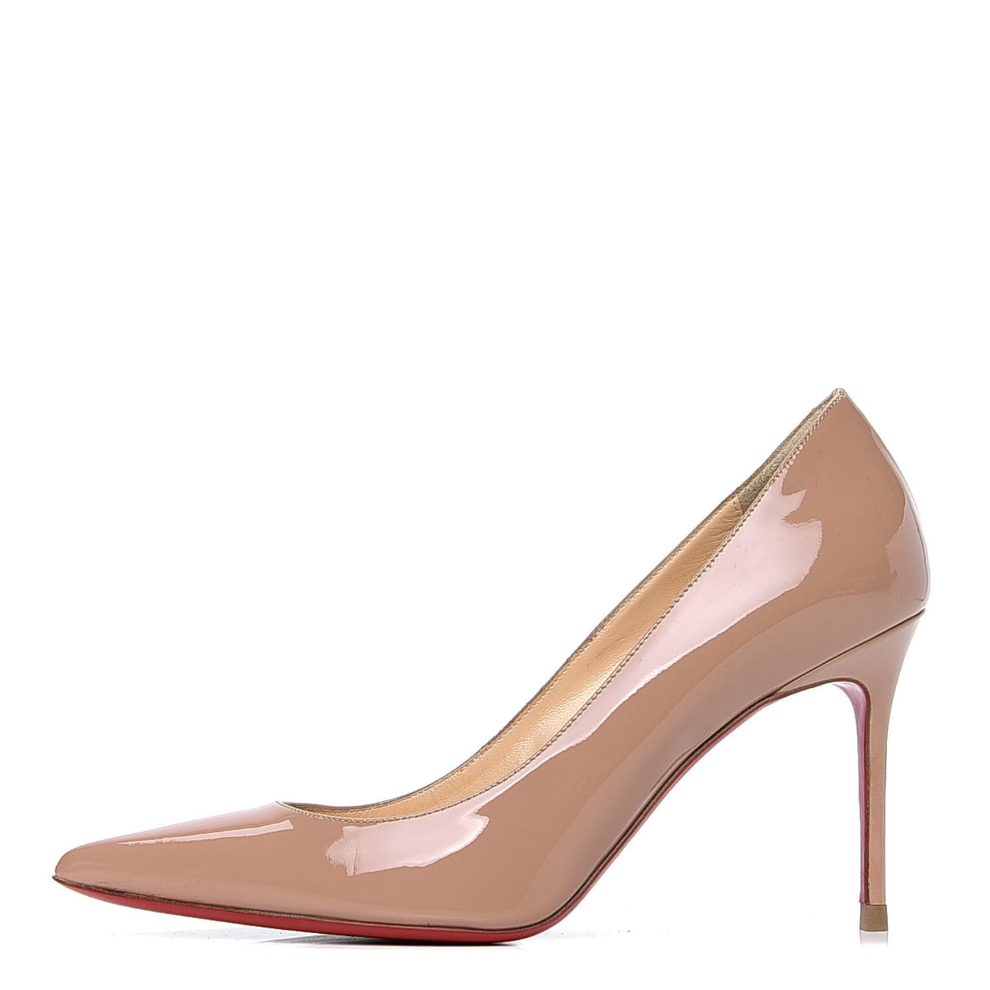 Patent Kate 85 Pumps 36.5 Nude