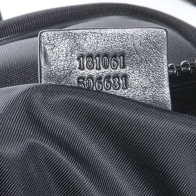 Canvas Web Viaggio Flight Bag Black