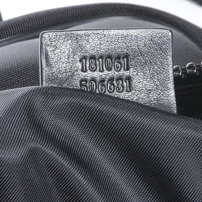 Gucci Canvas Web Viaggio Flight Bag Black 7 of 7