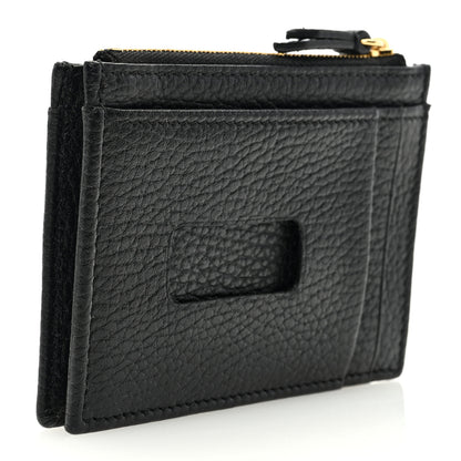 Gucci Dollar Calfskin GG Marmont Coin Case Card Holder Black 3 of 7