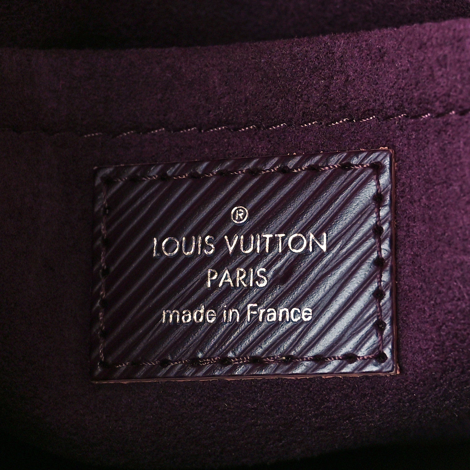 Louis Vuitton Epi Saint Cloud Prune Rose Poudre 6 of 9