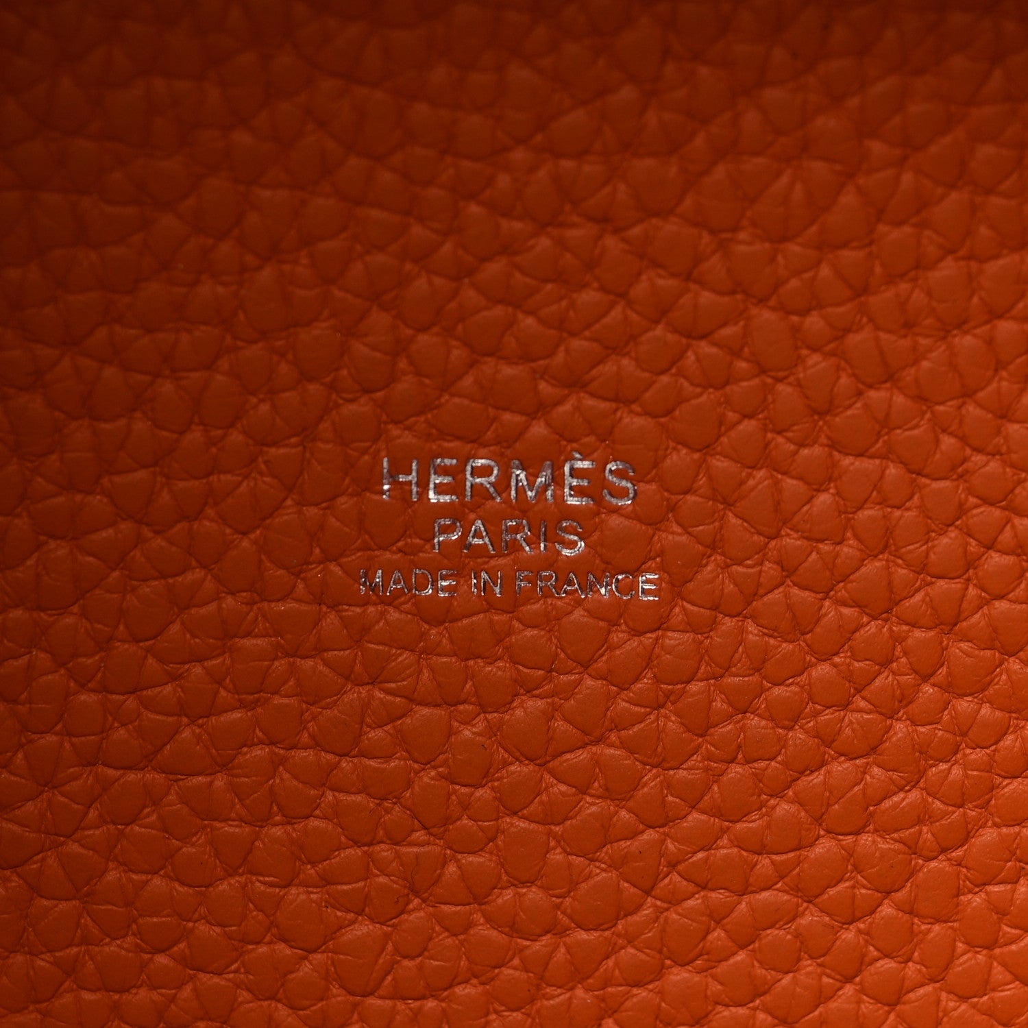 Hermes Taurillon Clemence Picotin Lock 22 MM Abricot 5 of 7