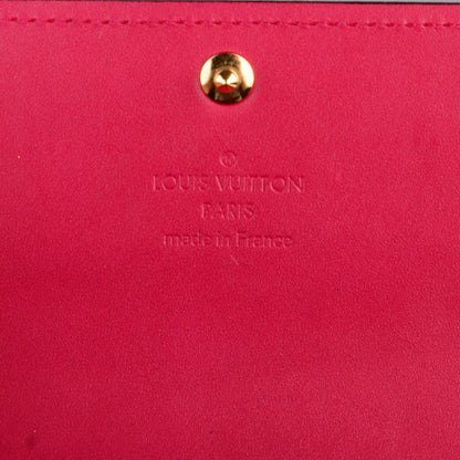 Louis Vuitton Vernis Sarah Wallet Rose Indien 5 of 7