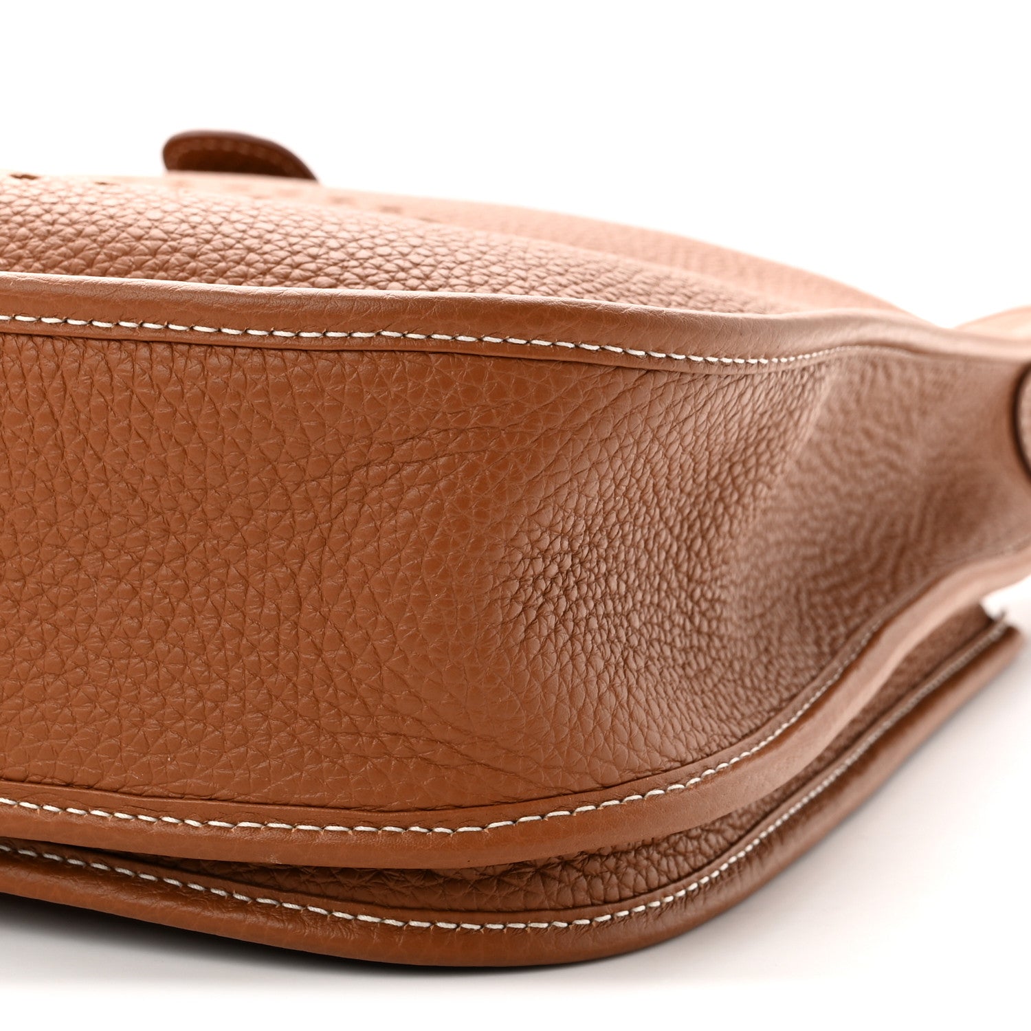 Hermes Taurillon Clemence Evelyne III PM Gold 10 of 11