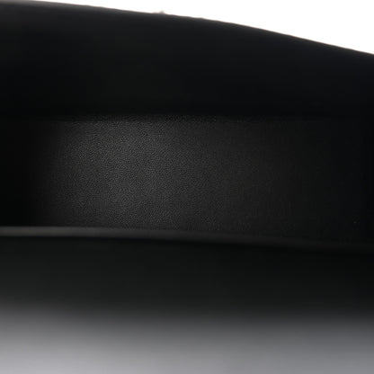 Hermes Tadelakt Sombrero Box Pampilles Mini Kelly Sellier 20 Black 10 of 19
