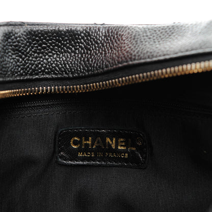 Chanel Caviar Quilted Hobo Black 6 of 7